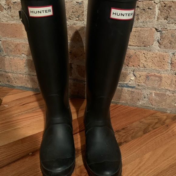 hunter original tall rain boots